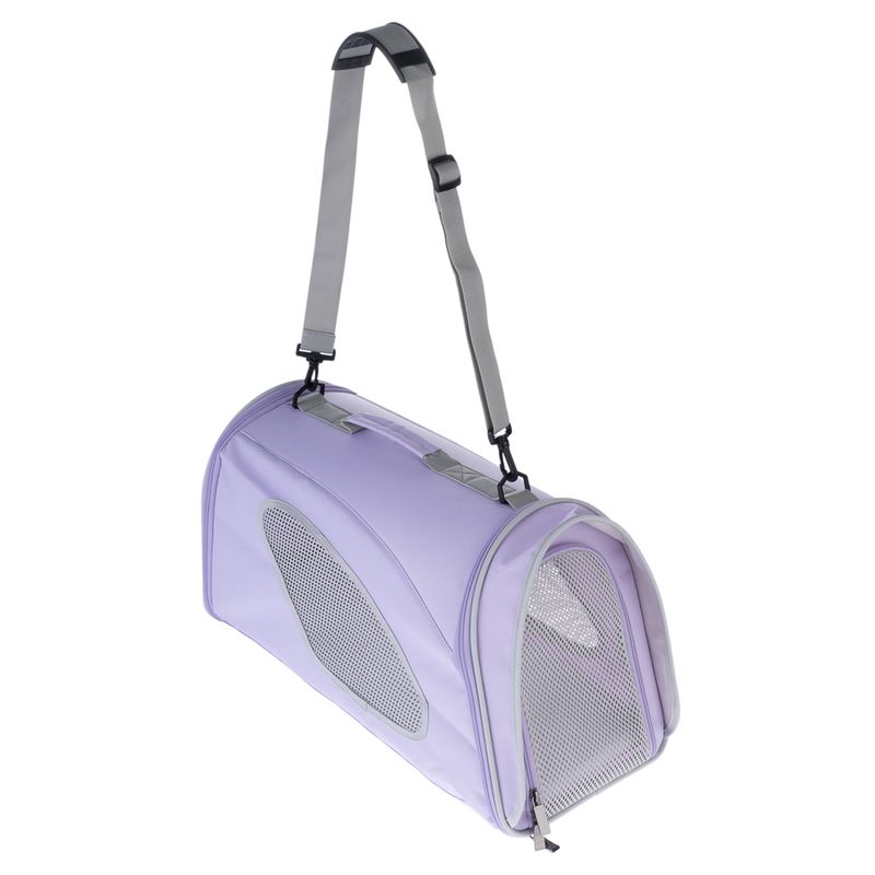 Pet Carrier Brown & Beige: 54 x 26 x 30cm (L x W x H)