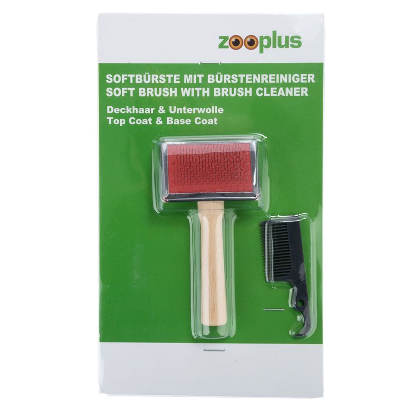 Soft Brush and Brush Cleaner 12 x 5.5cm (L x W)