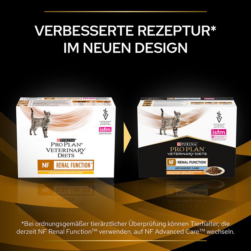 PURINA PRO PLAN Veterinary Diets Feline NF Advanced Care Chicken 20 x 85 g