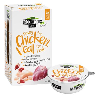 Greenwoods Joy - Chicken Fillet with Veal 6 x 85g