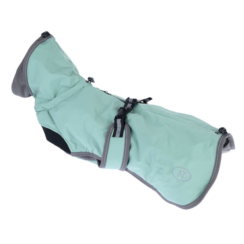 Nomad Tales Bloom Dog Coat - Granite approx. 35cm Back Length