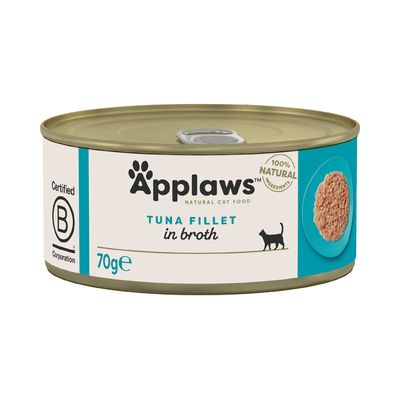 Applaws Cat Food 70g - Tuna / Fish Mixed Pack: Fish Collection 12 x 70g