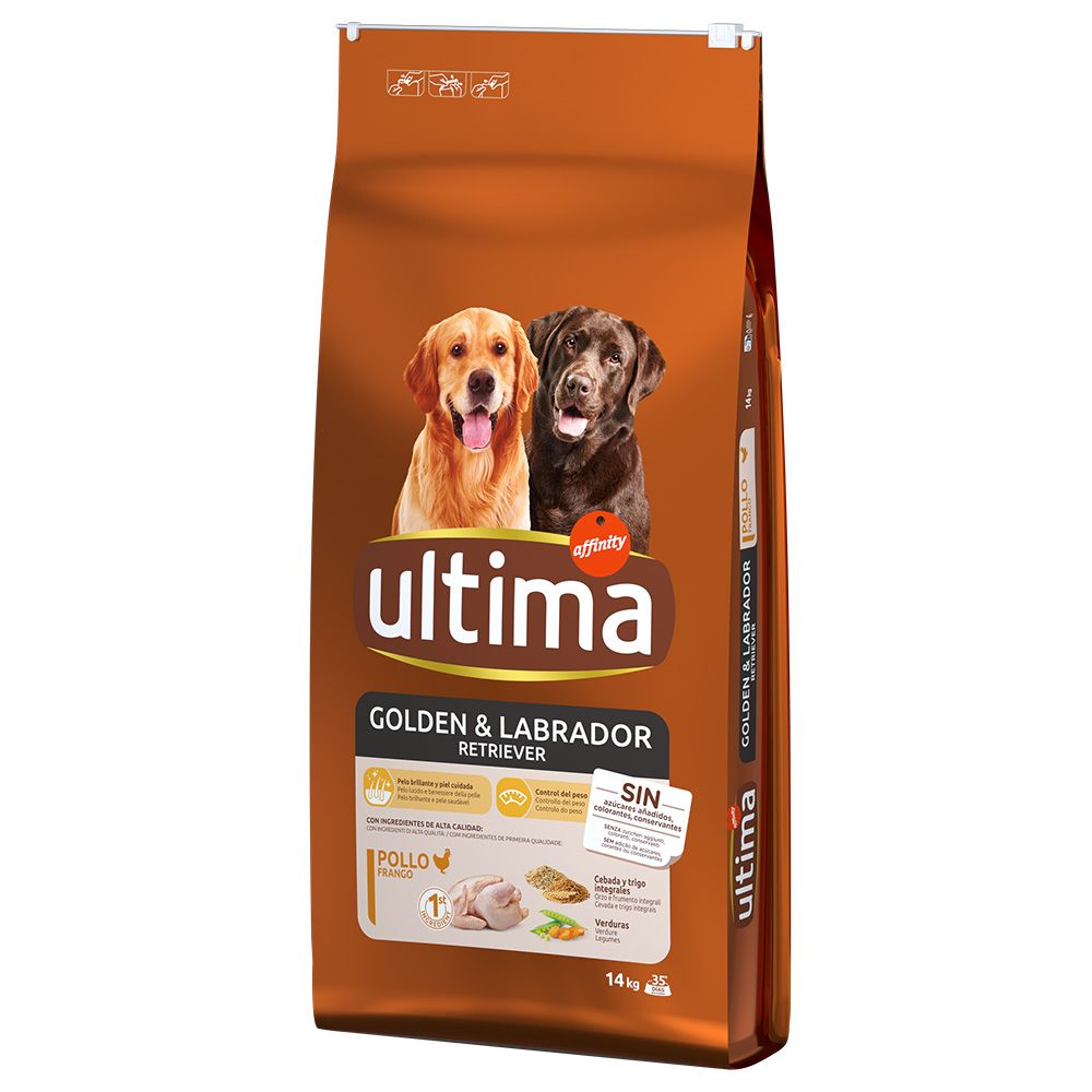 Ultima Golden & Labrador Retriever Chicken 14kg