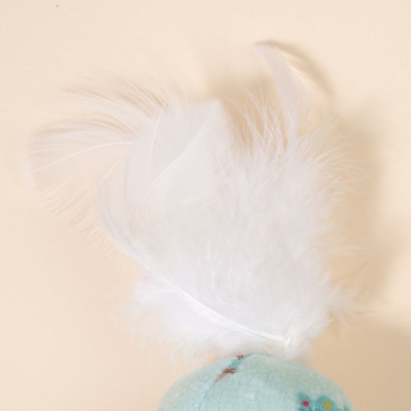 TIAKI Festive Balls with Feathers Set of 3