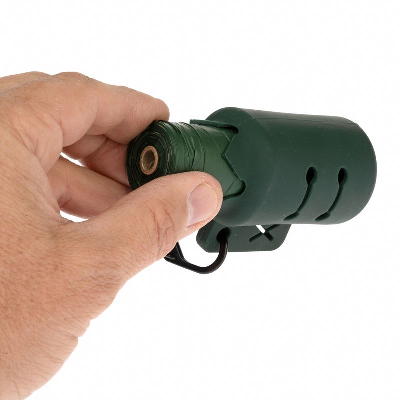 kooa Dog Poop Bag Dispenser 1 Dispenser (incl. 1 Roll of Poop Bags)