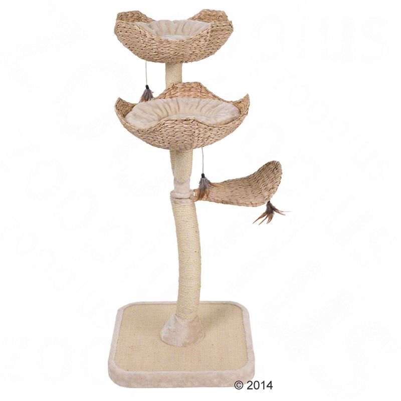 Flower Cat Tree Cream
