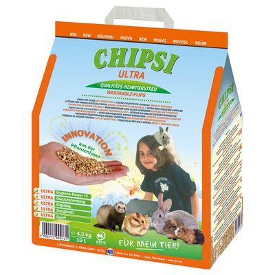 Chipsi Ultra Pet Litter 10 Liter (4.5kg)