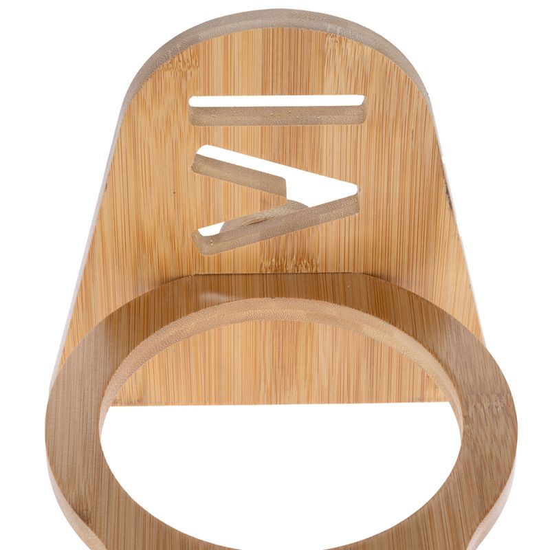 Modern Living Bohemian bamboo bowl bar 3 x 450 ml, L 52 x W 18 x H 18 cm