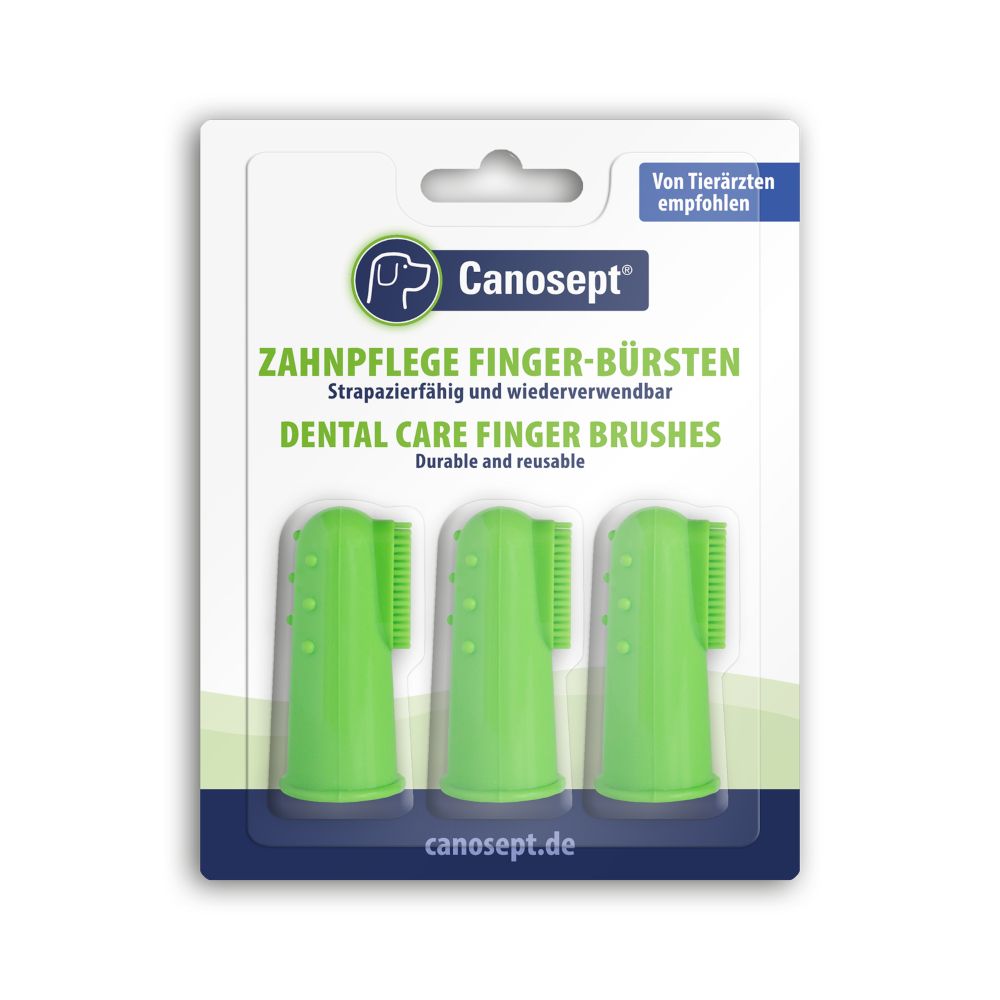 Canosept Dental Care Finger Brushes 1 Finger Brush
