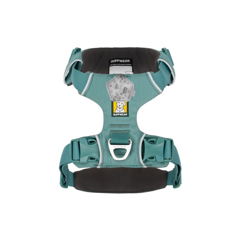 Ruffwear Dog Harness + 8.9cm Ruffwear Dog Toy Free! * Twilight Grey (Size XS: 43 - 56cm Chest Circumference) + Huckama (8.9cm)