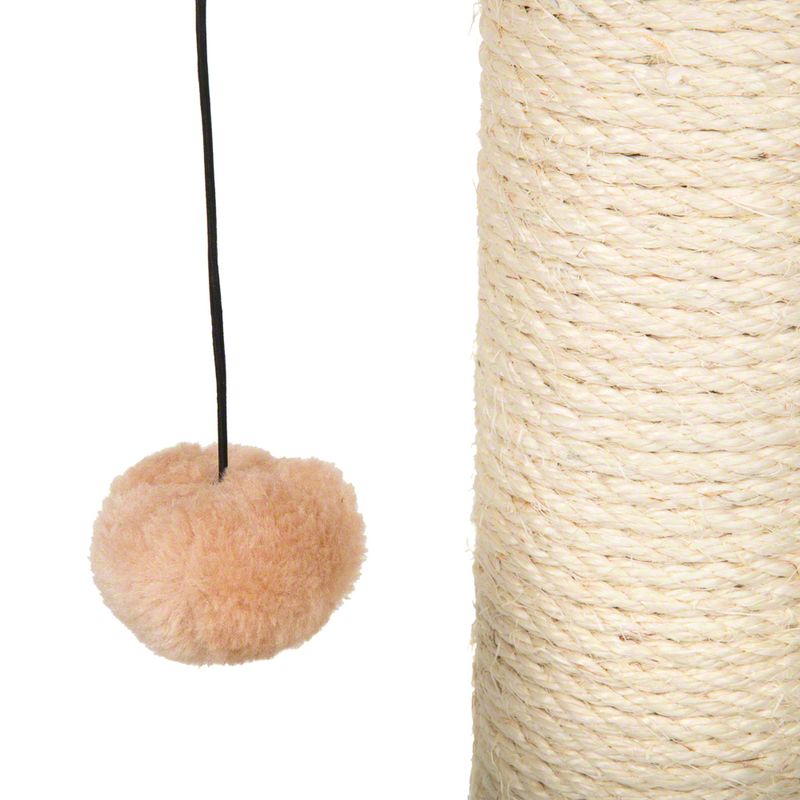 Karlie Banana Leaf Little Den Scratching Post Natural Beige