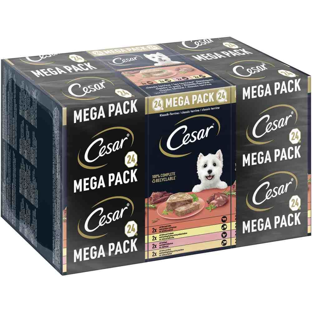 Cesar Trays Multipacks Classic Terrine (24 x 150g)