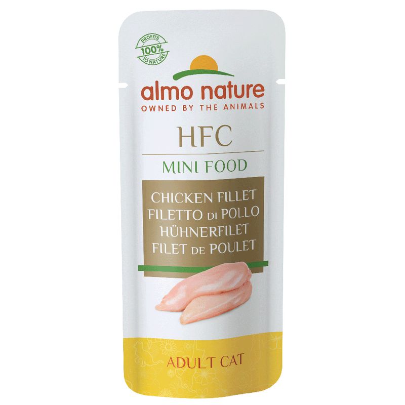 Almo Nature Green Label Mini Food - 5 x 3g Chicken Fillet