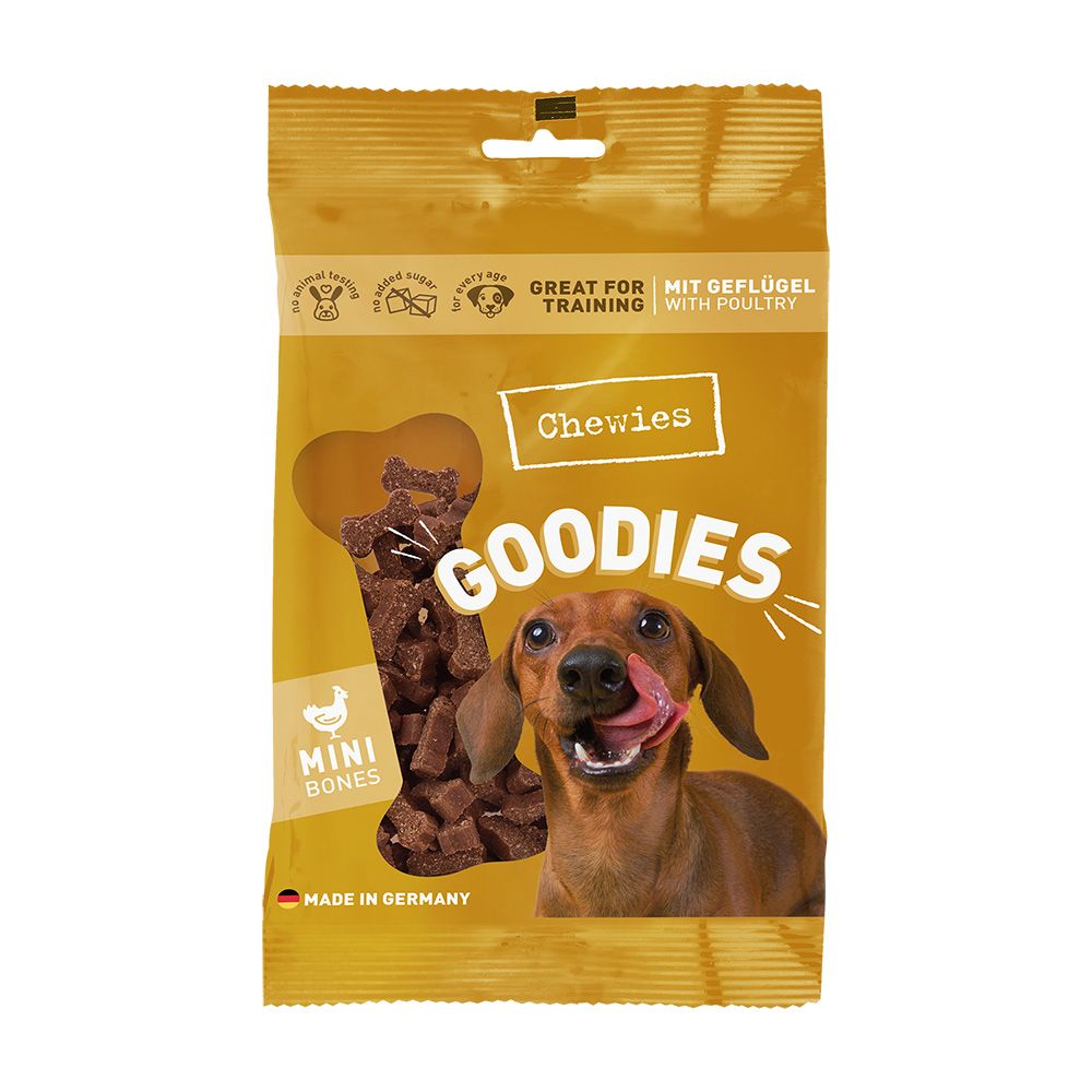 Chewies Goodies Mini Poultry 125g