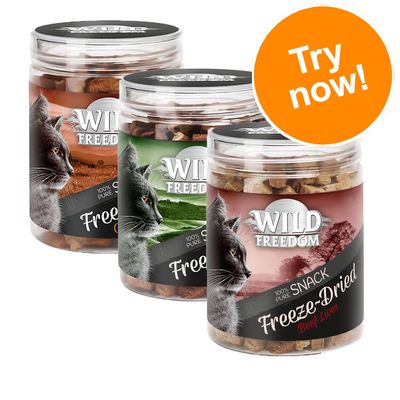 Wild Freedom Freeze-Dried Snacks Mixed Trial Pack Mixed Pack (3 Varieties)