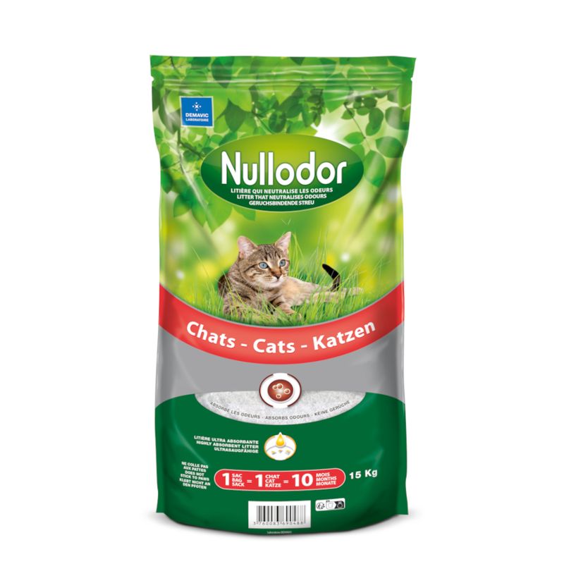 Nullodor Silicate Litter 3 litres (1.5kg)