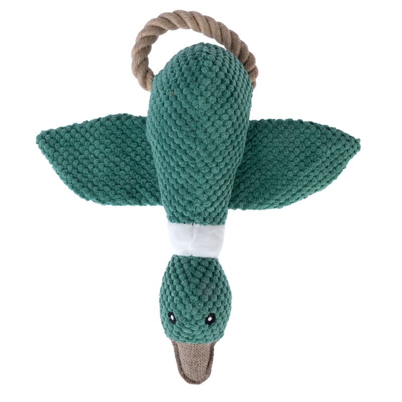 TIAKI Duck with Rope Dog Toy 35 x 32.5 x 8 cm (L x W x H)