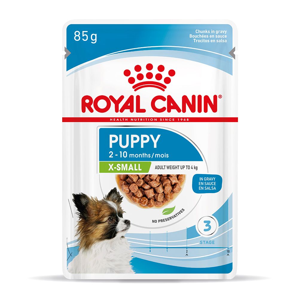 Royal Canin X-Small Puppy in Gravy 12 x 85g
