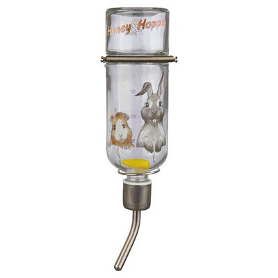 Trixie Honey & Hopper Glass Drinker 250ml