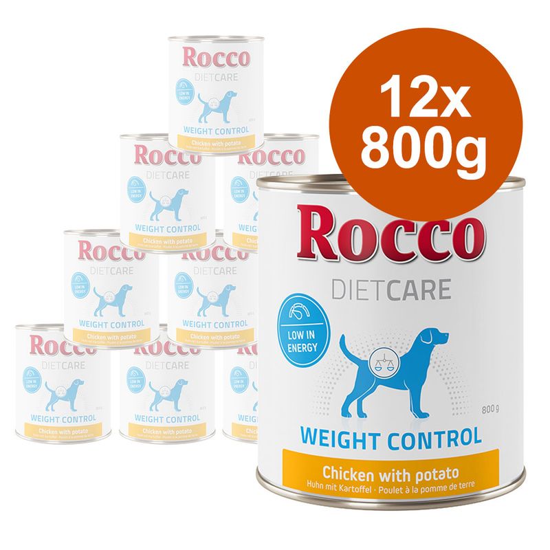 Rocco Diet Care Weight Control - Chicken with Potato 6 x 400g