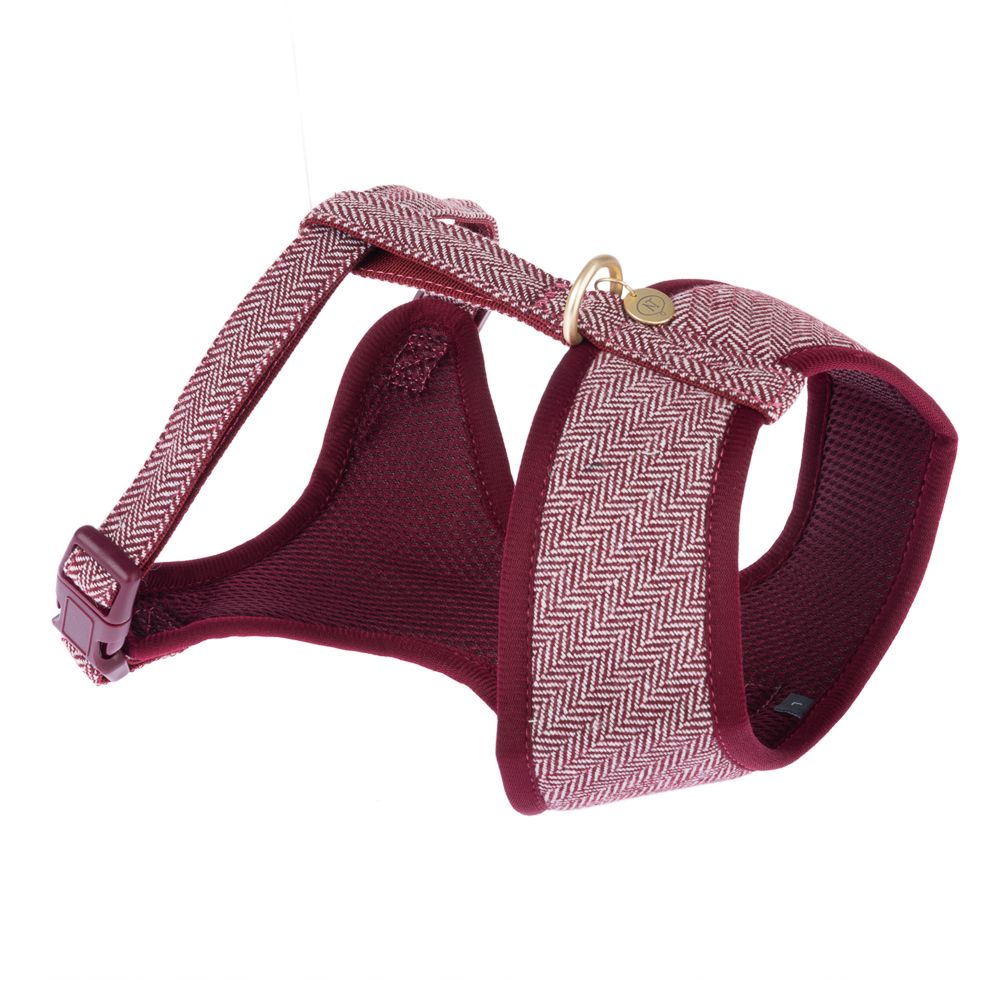 Nomad Tales Calma Harness - Burgundy Size XXS: 20 - 30 cm chest circumference