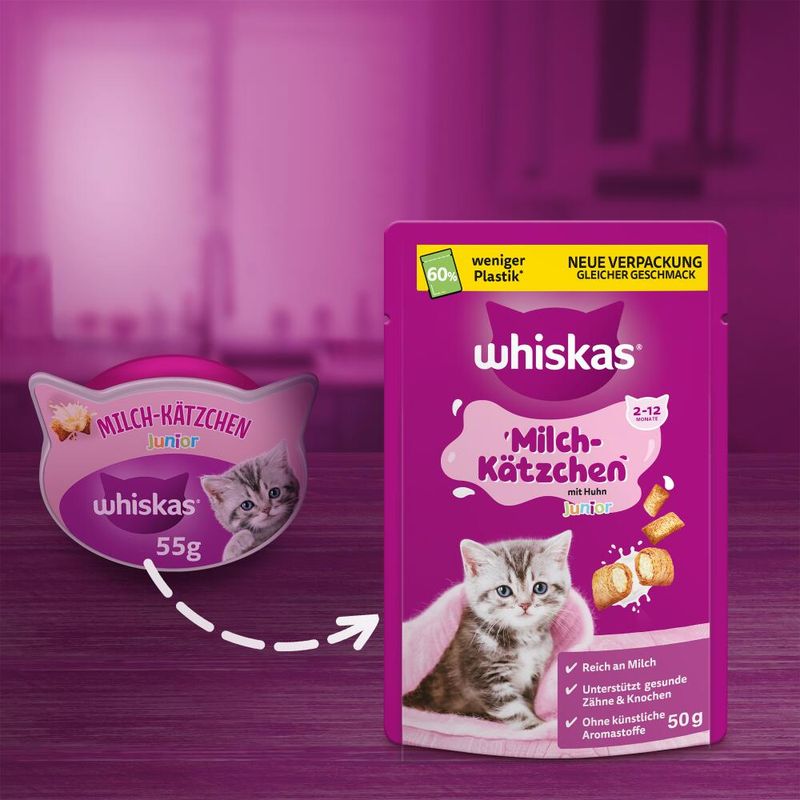 Whiskas Milk Kitten Treats 50g