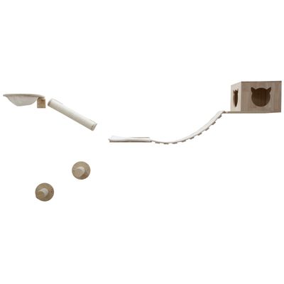 Kerbl Pet Anden Climbing Wall for Cats Set of 7