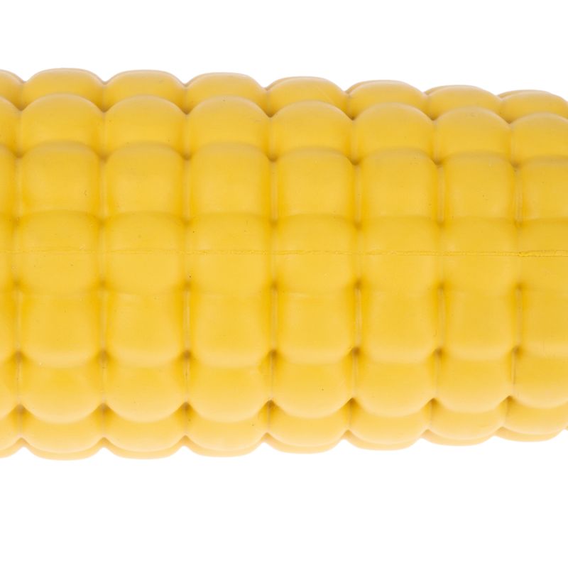 TIAKI Rubber Corn on the Cob Treat Toy approx. diameter 5 x (L) 14.5 cm