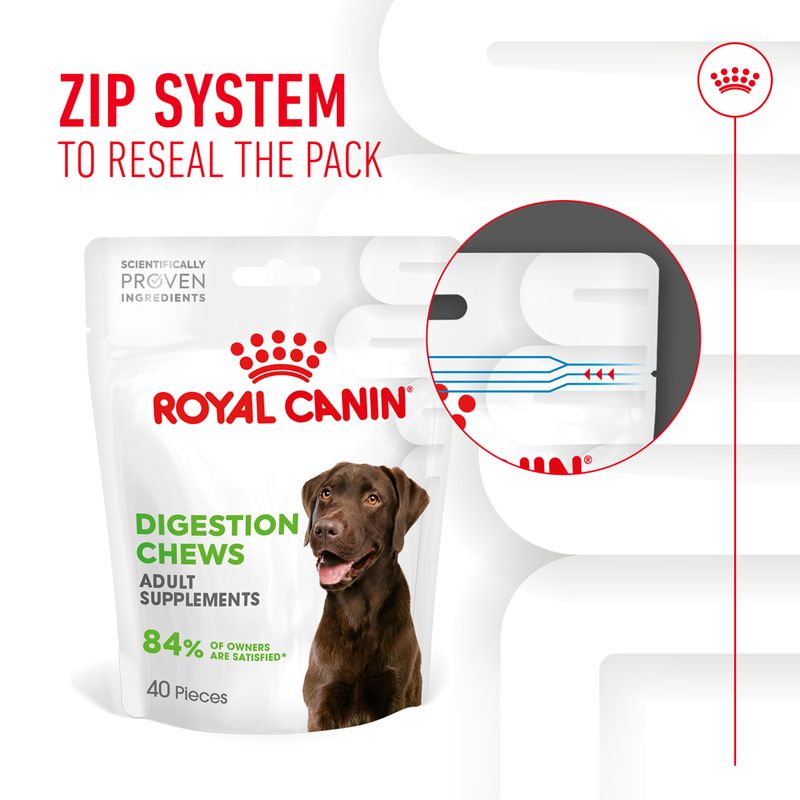 Royal Canin Digestion Adult Supplement Chews 160g (40 pieces)