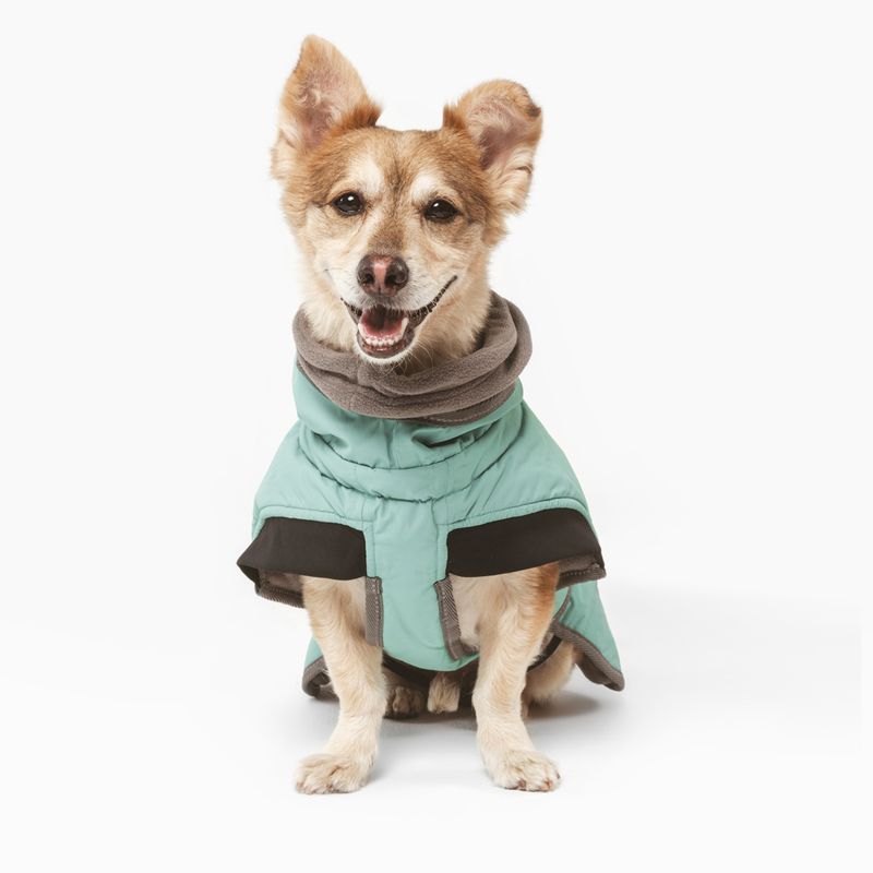 Nomad Tales Bloom Dog Coat - Granite approx. 35cm Back Length