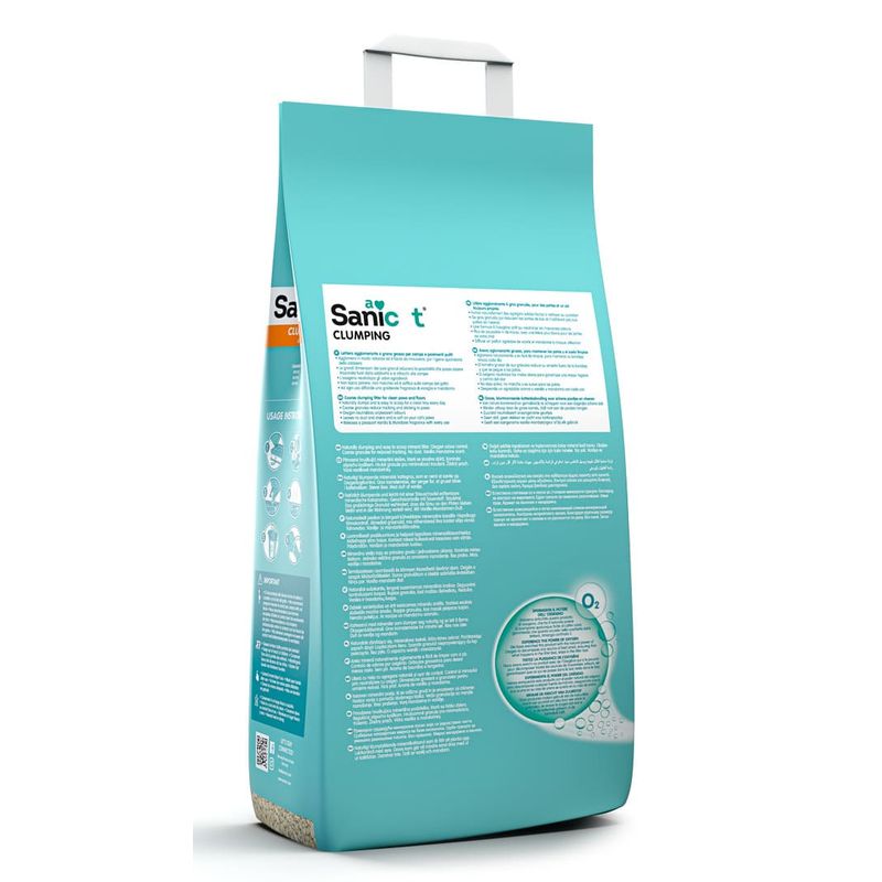 Sanicat Vanilla Mandarin Clumping Cat Litter 8l