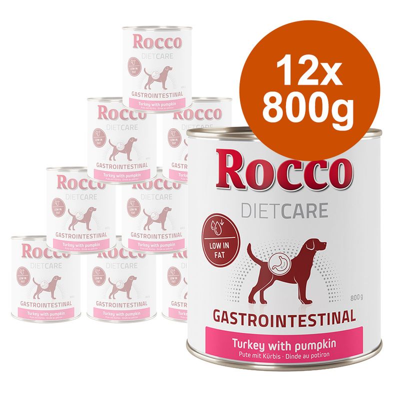 Rocco Diet Care Gastrointestinal - Turkey with Pumpkin 6 x 400g