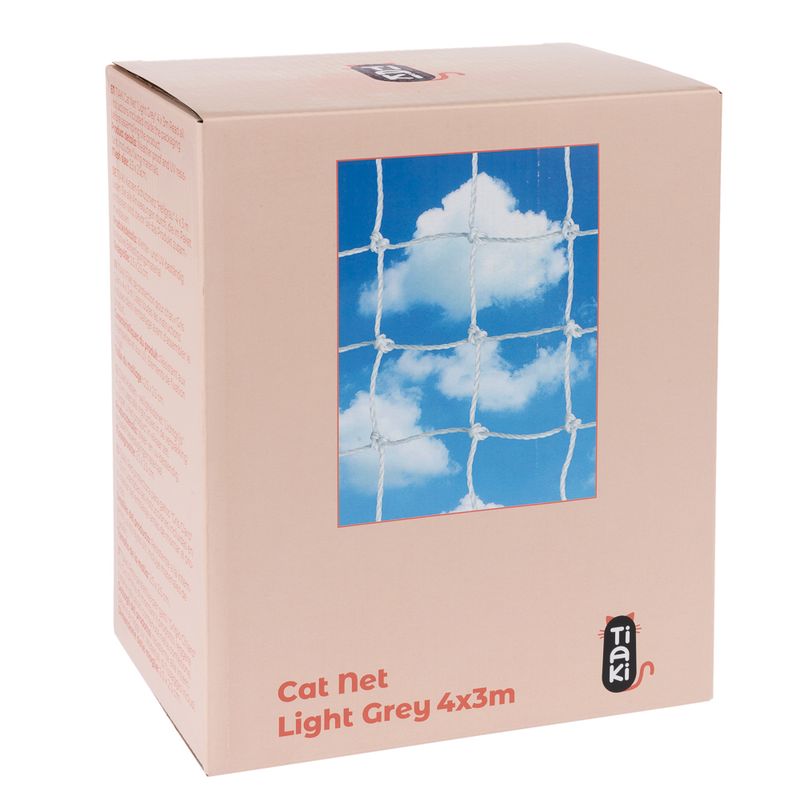 TIAKI Light Grey Safety Net with Wire Reinforcement 2 x 1.5m