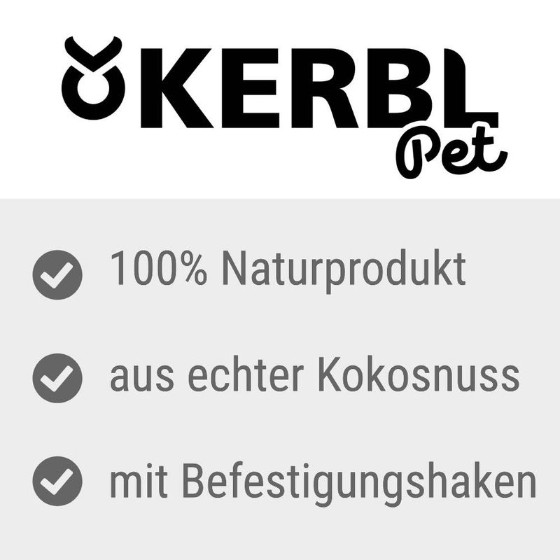 Kerbl Pet Coconut Bird House Ø 12 cm