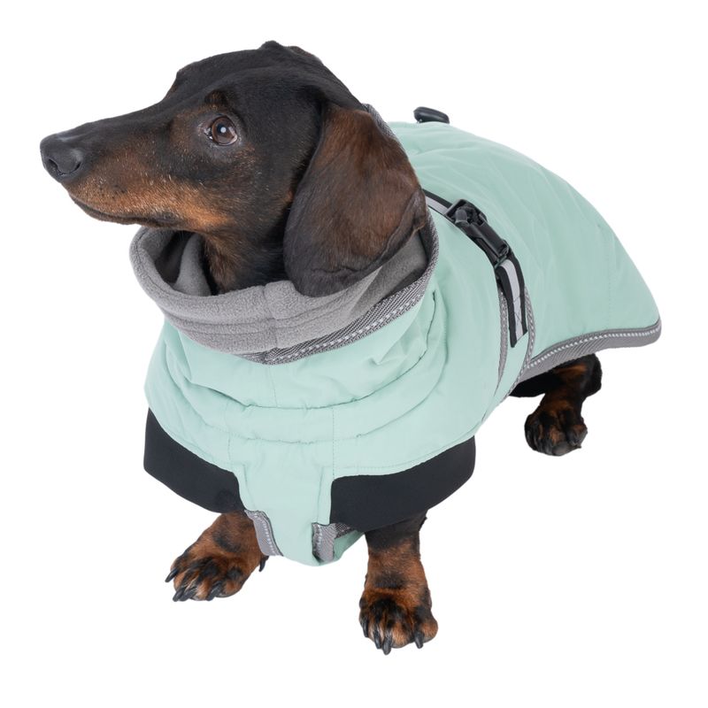 Nomad Tales Bloom Dog Coat - Granite approx. 35cm Back Length