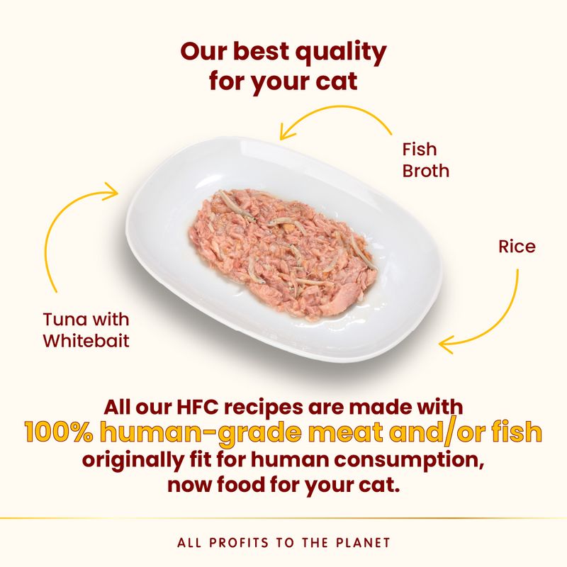 Almo Nature HFC Natural Cans Saver Pack 24 x 70g Atlantic Tuna