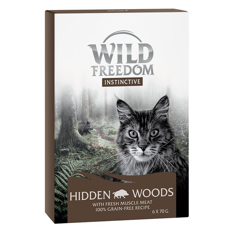 Wild Freedom Instinctive Adult 6 x 70g Misty Mountains Mixed Pack