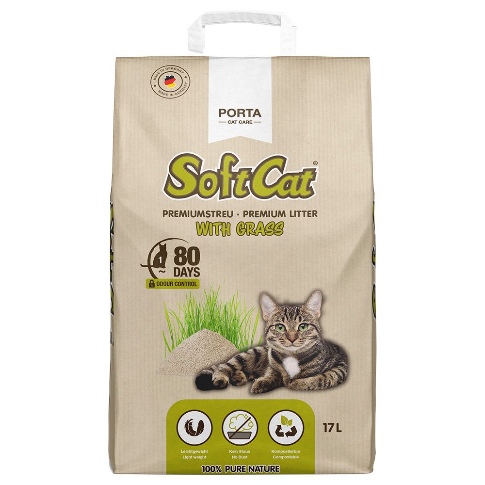 Porta SoftCat with Grass 9.5l