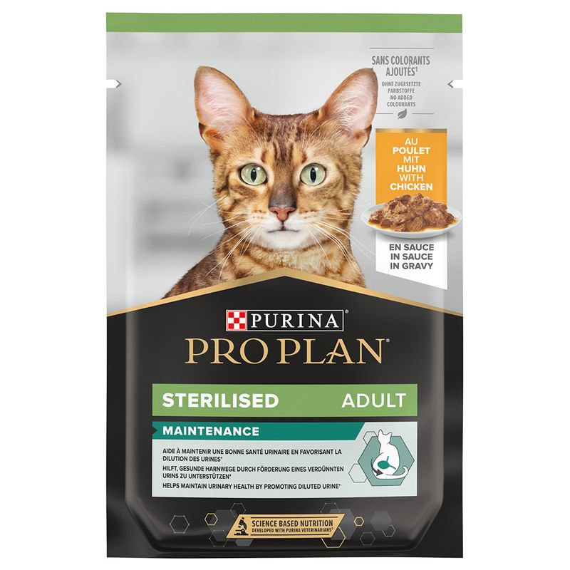 PURINA PRO PLAN Sterilised Adult Maintenance 6 x 85g Beef