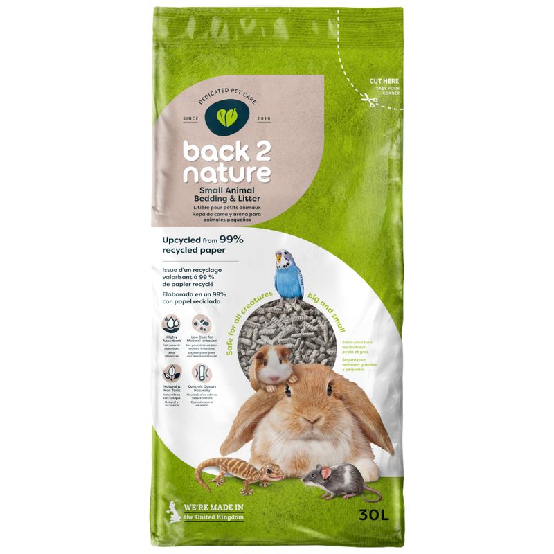 Back-2-Nature Small Animal Bedding & Litter 10l