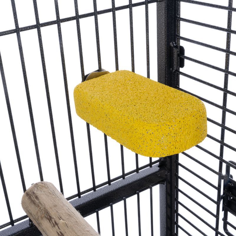 TIAKI Wide Pumice Bird Perch 13.5 x 7 x 2.8 cm (L x W x H)