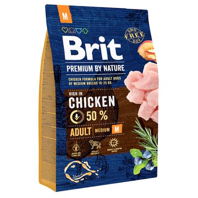 Brit Premium Adult Medium Chicken 3kg