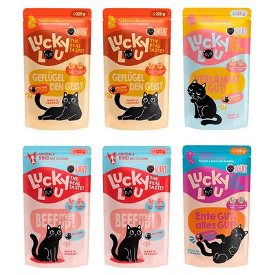 Lucky Lou Adult Tasting Mix 6 x 125 g Tasty mix