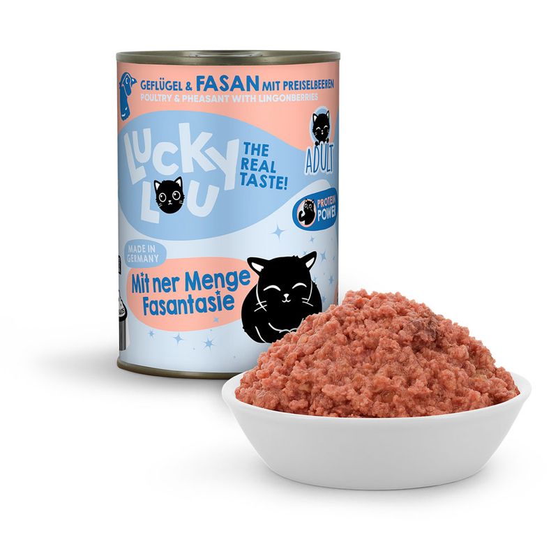 Lucky Lou Adult 6 x 400g Poultry