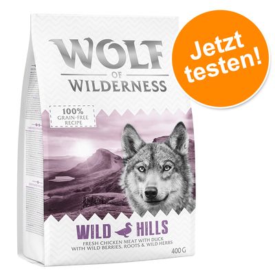 Wolf of Wilderness - grain-free - sample bag Soft Mini \
