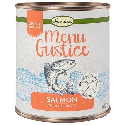 Lukullus Menu Gustico Salmon - Grain-free 6 x 400g