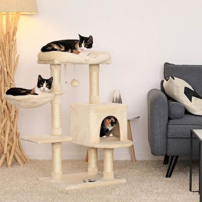 Lionto Scratching Post - 93cm Beige