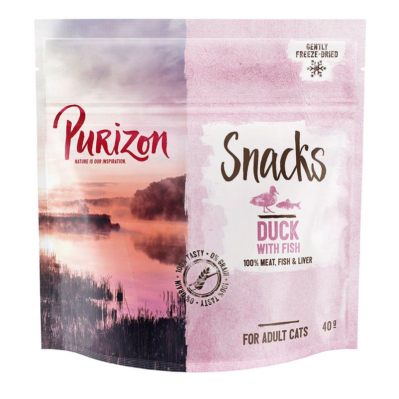 Purizon Cat Snacks Grain-Free Saver Pack 3 x 40g Mix