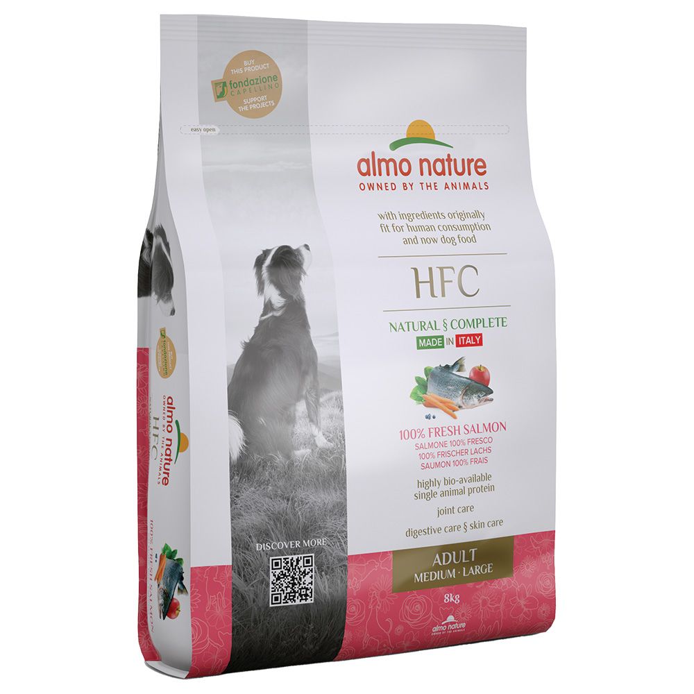 Almo Nature HFC Adult Dog Medium/Large Salmon 8kg