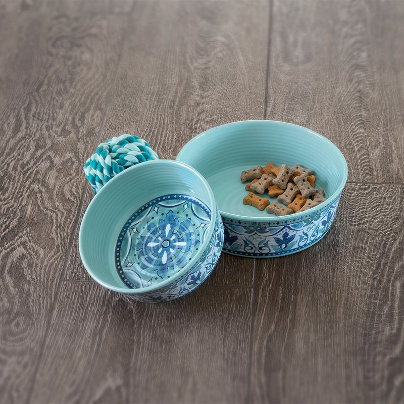 Here Sparky Gibraltar Food Bowl Size L: 1.9L, 21.6cm (diameter)